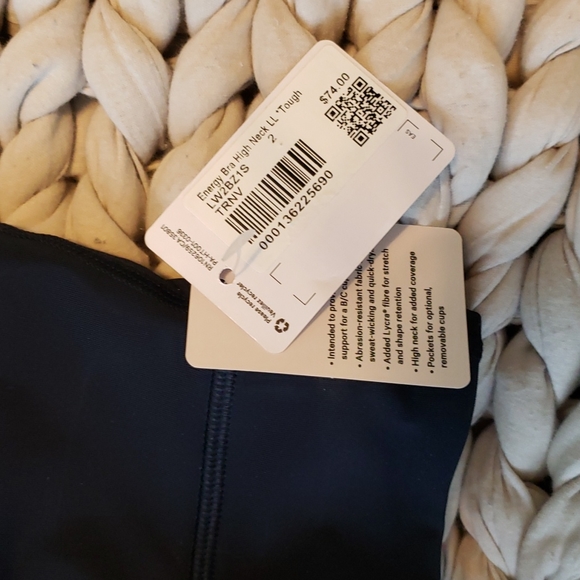Lululemon - Energy Bra High Neck Long Line - Picture 5 of 5